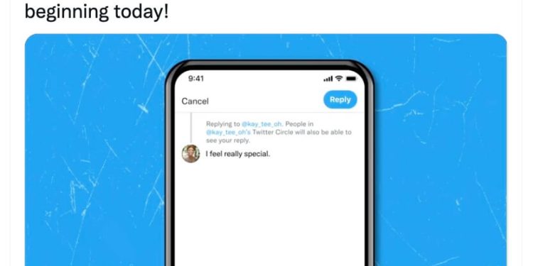 Twitter ‘Circle (Çember)’ Özelliğini Test Ediyor