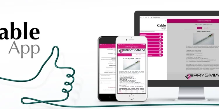 Türk Prysmian Kablo, “CableApp” Uygulamasını Tanıttı