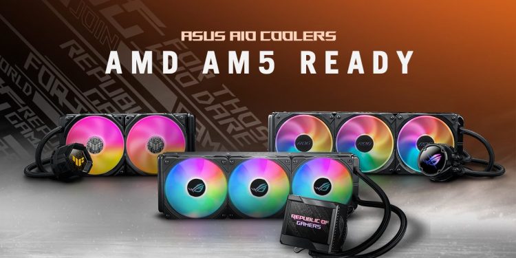ASUS’un Sıvı Soğutma Sistemleri, AMD AM5 Anakartlarla Tam Uyumlu Olacak
