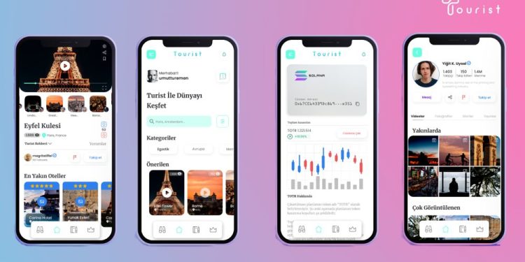 Dünyanın Token Entegrasyonlu İlk Seyahat Uygulaması Tourist Kitle Fonlama Turuna Çıktı