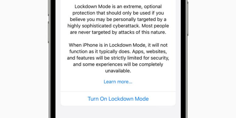 Apple, iPhone’ları Devlet Destekli Hackerlıktan Korumak için “Kilitleme Modu” Tanıttı