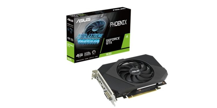 ASUS, Phoenix GeForce GTX 1630 ve TUF Gaming GeForce GTX 1630 Modellerini Duyurdu