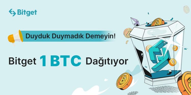 Bitget, Türkiye Kullanıcılarına 1 BTC Dağıtıyor
