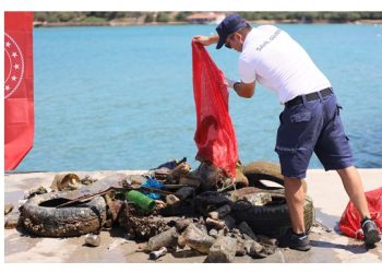 Daha Temiz Bir Deniz İçin 7 Ton Atık Toplandı