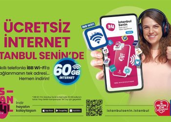 İBB Wi-Fi’ye Akıllı Şehir Uygulamasından Erişilecek
