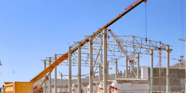 Akkuyu NGS Sahasında Başlatma ve Devreye Alma Yedek Kazan Dairesi İçin Üretilen Teknik Ekipmanların Montajı Başladı