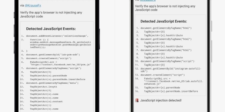 Meta, Facebook ve Instagram, Ziyaret Edilen Her Siteye Gizlice Kod Ekliyor