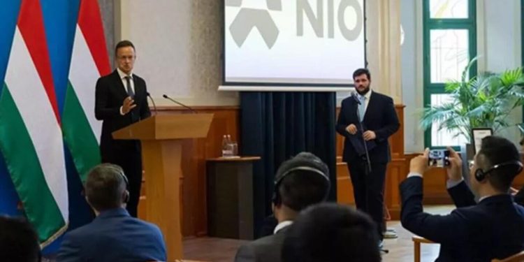 Çinli Elektrikli Araç Üreticisi NIO, ilk Yurt Dışı Yatırımı Macaristan’a Yapacak