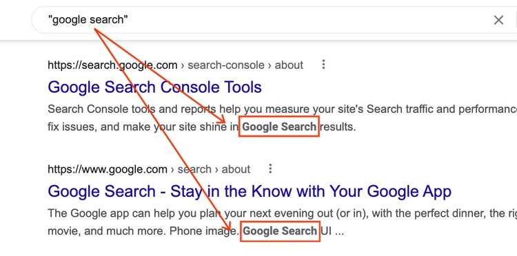 Google, “Tırnaklı” Arama Sonuçlarını İyileştirdi