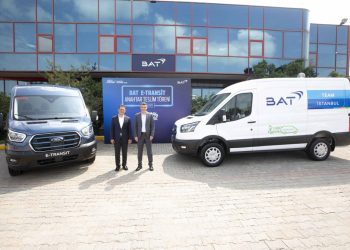 BAT, Türkiye Filosunda İlk Tam Elektrikli Ticari Araç Ford E-Transit’i Kullanmaya Başladı