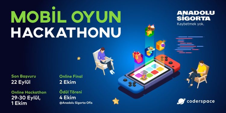 Anadolu Sigorta “Mobil Oyun Hackathonu”na Başvurular Başladı