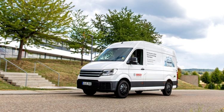 Bosch, Yakıt Hücreli Kamyonetleri Test Ediyor