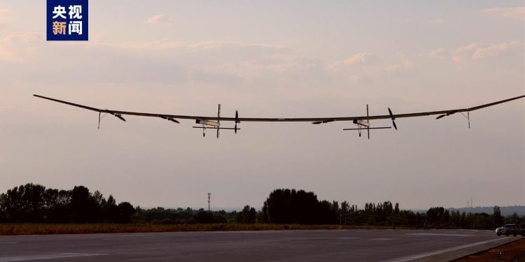 Çin’e Ait Güneş Enerjili Büyük Drone İlk Uçuşunu Tamamladı