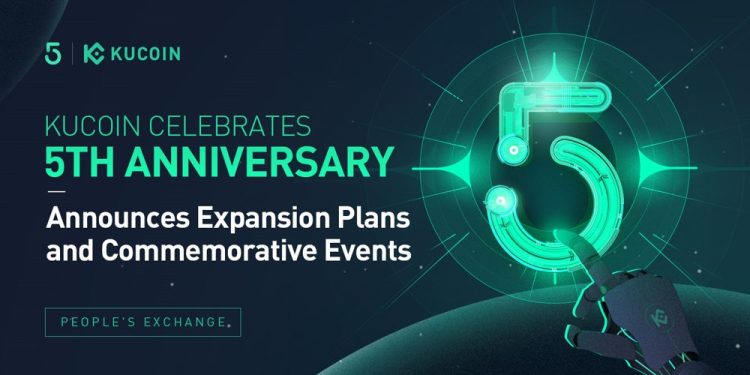 KuCoin Beşinci Yıl Dönümünü Kutluyor