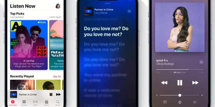 Apple Music, Apple TV Plus ve Apple One ABD’de Fiyatları Artırıldı