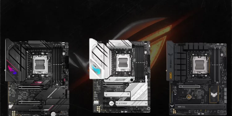 ASUS Dört Yeni AMD B650 Anakart Serisi Duyurdu