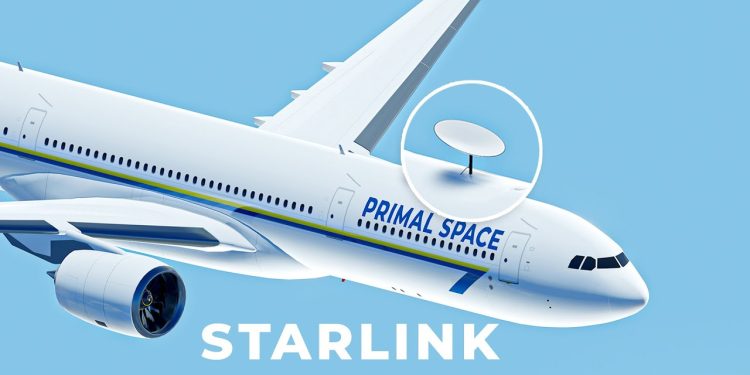Starlink Uçak Şirketleri için İnternet Hizmetini Duyurdu