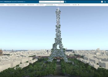 Dassault Systèmes, Daha Sürdürülebilir Altyapılar ve Şehirler İçin İnovatif Projesiyle Eyfel Kulesi’ni Yeniden Hayal Ediyor