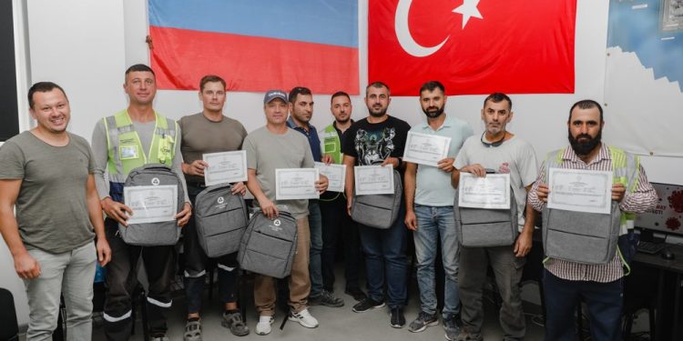 Akkuyu NGS Eğitim Merkezi İlk Mezunlarını Verdi