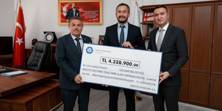 Akkuyu Nükleer A.Ş. Santralin İnşa Edildiği Bölgede Sosyal Projelere Destek Yapıyor