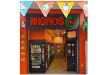 Migros Türkiye’nin İlk Self Servis Otomat Mağazasını Açtı