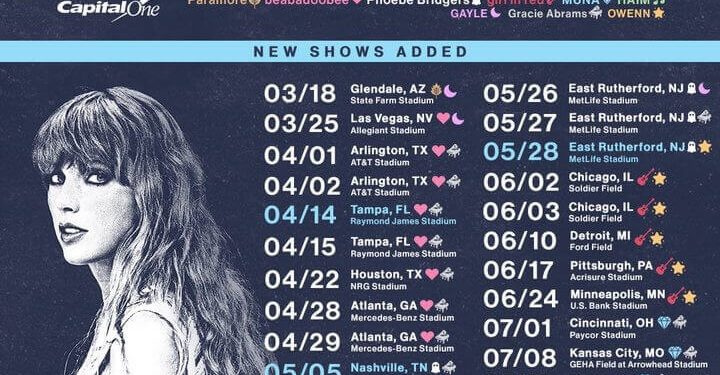 Taylor Swift’in Tur Biletleri Ticketmaster’ın Boyunu Aştı