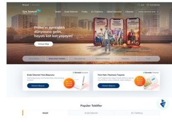Türk Telekom Web Sitesini Yeniledi