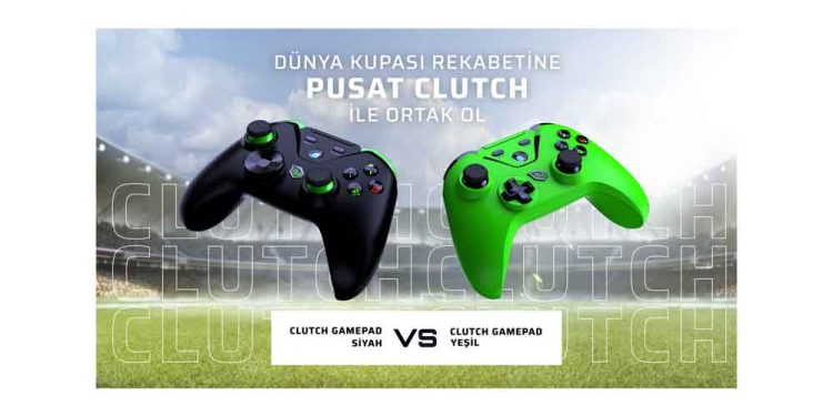 Pusat Clutch Gamepad, Dünya Kupası Heyecanını Futbol Oyunlarına Taşıyor