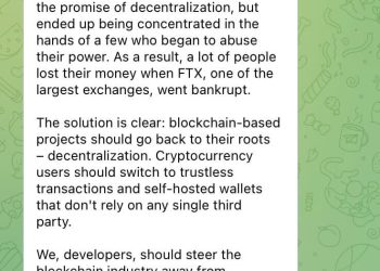 Telegram CEO’su Pavel Durov, Merkeziyetsiz Borsa Kuruyor