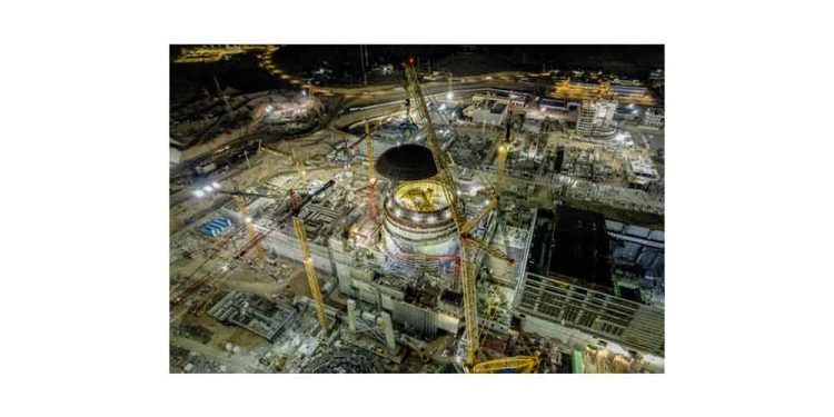 1’inci Güç Ünitesinde İç Koruma Kabuğunun Montajı Tamamlandı