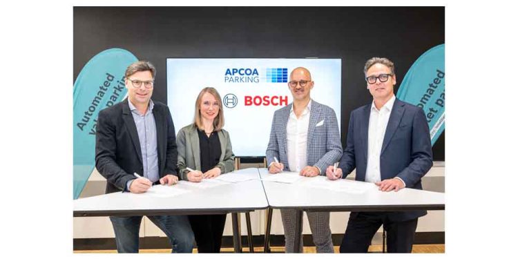 Bosch Ve APCOA, Almanya’daki Otoparklarda Otonom Vale Park Teknolojisi Sağlayacak