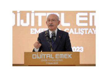 CHP Genel Başkanı Kılıçdaroğlu Emek 4.0 Çalıştayı’nda Konuştu