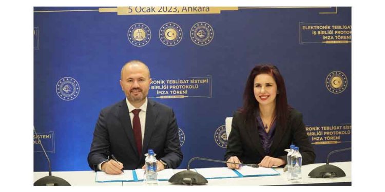 Ptt Aş Ve Konsolosluk İşleri Genel Müdürlüğü Arasında E-Tebligat Protokolü İmzalandı