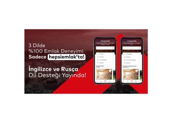 hepsiemlak.com İngilizce Ve Rusça Platformlarını Yayına Aldı