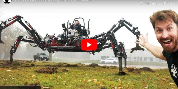 Dünyanın En Büyük Altı Ayaklı Binilebilir Robotu Yapılabilir mi?
