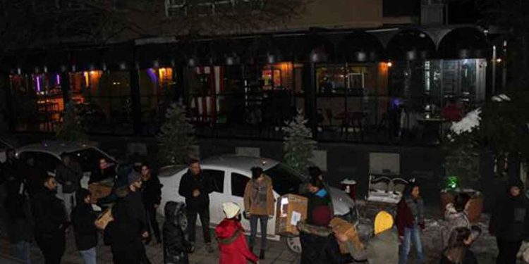 Başkent’te, TMMOB’un Deprem Bölgelerine Yardımı Devam Ediyor