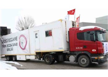 Deprem Bölgesinde 25 Sahra Eczanesinden Ücretsiz İlaç Temin Ediliyor