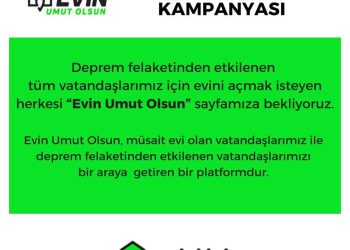 Depremde Evini Kaybedenlere Geçici Konaklama Sağlayacak “Evin Umut Olsun” Platformu Hayata Geçirildi