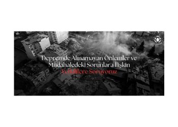 Depremlerin Ardından Denge Ve Denetleme Ağı Yetkililere Soruyor