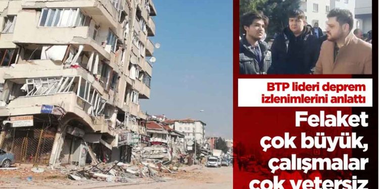 Hüseyin Baş: Felaket Çok Büyük, Çalışmalar Çok Yetersiz