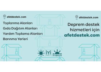 İYİ Gençlik’ten Deprem Bölgesindeki Ulaşımı Ve Bilgi Akışını Kolaylaştıracak Proje