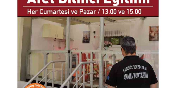 Kadıköy’de Bireysel Afet Bilinci Eğitimleri Başlıyor