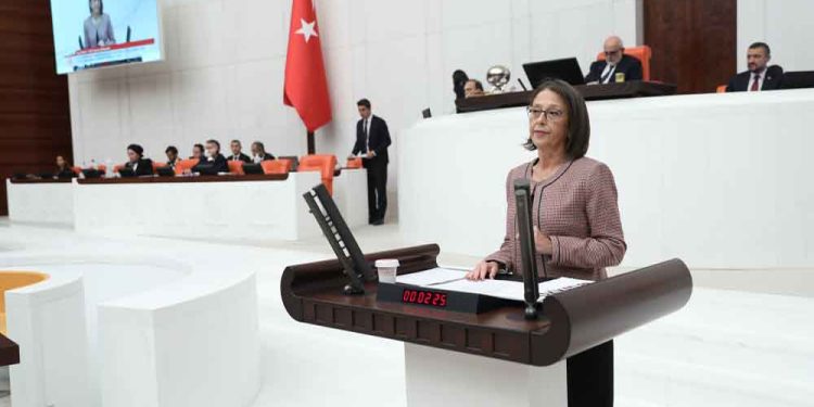 Oya Ersoy: ” Hatay’da İçerisinde Silahlı Kişilerin Bulunduğu Plakasız Araçlar Kime Ait? Araçların Plakaları Neden Söküldü?”