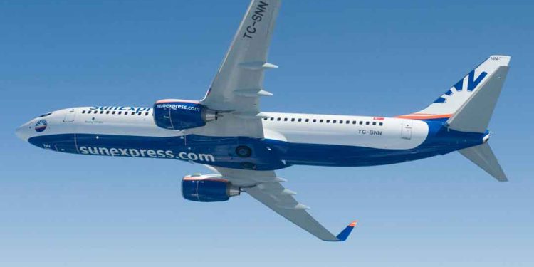 SunExpress Bilet Fiyatlarını 13 Şubat’a kadar 100 TL’ye Sabitledi