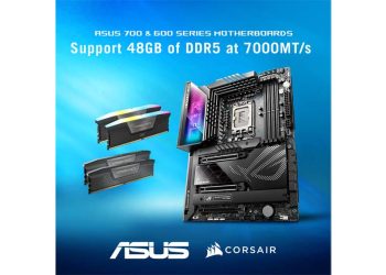ASUS Intel 700 Ve 600 Serisi Anakartlar 48 GB DDR5-7000 Modüllerini Destekliyor