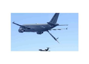 Airbus, Bir Tanker Uçağından İHA’nın, Uçuş Esnasında Otonom Yönlendirmesini Ve Kontrolünü Gerçekleştirdi