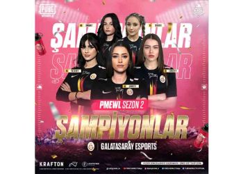 Galatasaray ESports, PUBG MOBILE Avrupa Kadınlar Turnuvası 2. Sezon Şampiyonu Oldu