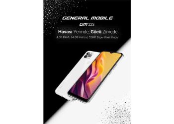 General Mobile Yeni Akıllı Telefonunu Tanıttı : GM 22S