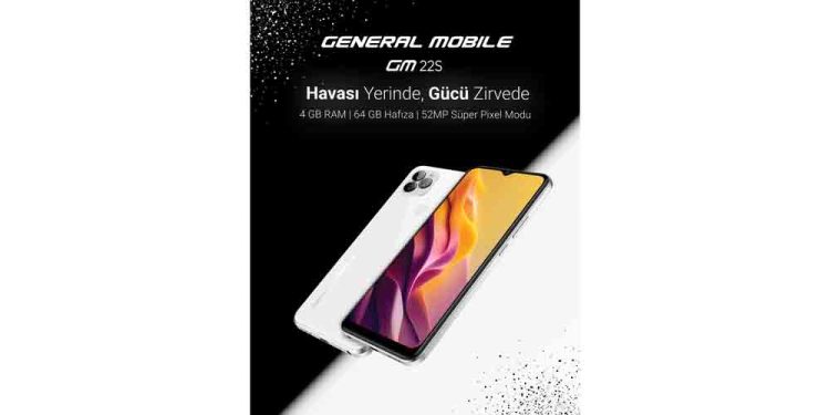 General Mobile Yeni Akıllı Telefonunu Tanıttı : GM 22S