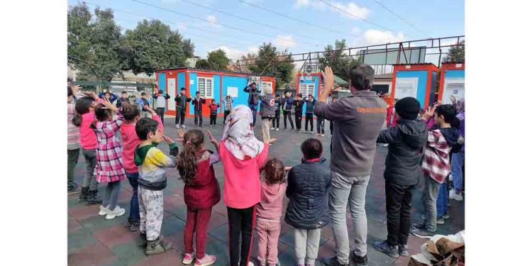 Hayata Destek Derneği, Çocuklar için Afet Bölgesinde